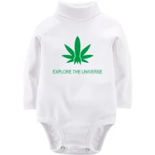 Детское боди с длинным рукавом Explore the universe