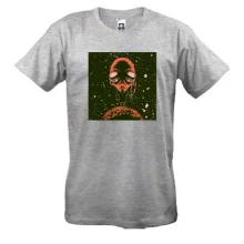 Футболка Alien on the moon