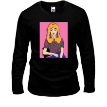 Лонгслив Blonde in a strange t-shirt