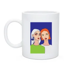 Чашка Blonde and redhead