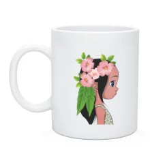 Чашка Baby with flowers 1