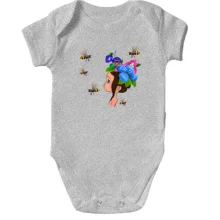 Детское боди Baby with bees