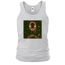 Мужская майка Alien on the moon