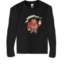 Детский лонгслив Jolly roger