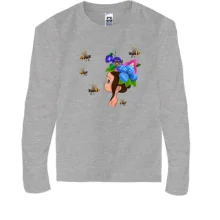 Детский лонгслив Baby with bees