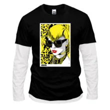 Комбінований лонгслів Tarantina yellow