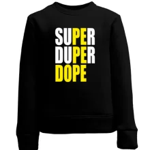 Детский свитшот Super Dope