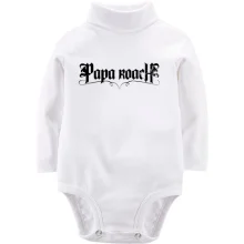 Комбинированный детский лонгслив Papa Roach