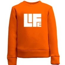 Детский свитшот Life