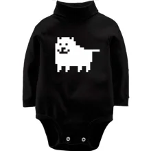 Детское боди с длинным рукавом Undertale game dog