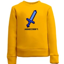 Детский свитшот Мечь Minecraft