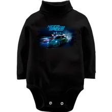 Детское боди с длинным рукавом Need For Speed