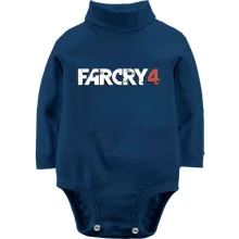 Детское боди с длинным рукавом Farcry 4 лого