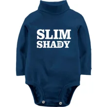 Детское боди с длинным рукавом Eminem - The Real Slim Shady