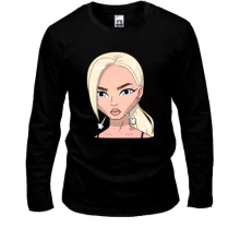 Лонгслив Art. Blonde angry