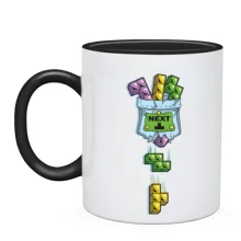 Чашка Tetris