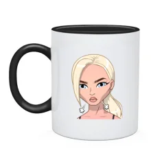 Чашка Art. Blonde angry