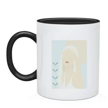 Чашка Blonde art ..