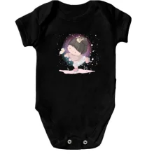 Детское боди Baby girl with butterfly