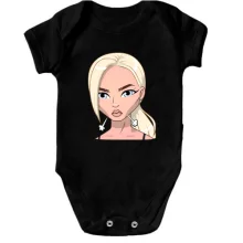 Детское боди Art. Blonde angry