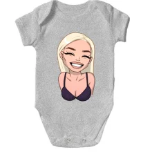 Детское боди Art. Blonde smiling 2