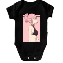 Детское боди Pink girl