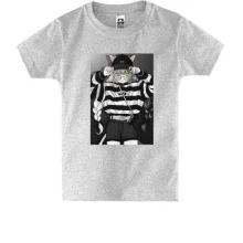 Детская футболка Girl in striped