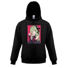 Детская толстовка Blonde girl on pink