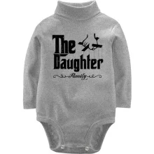 Детское боди с длинным рукавом The daughter (family)