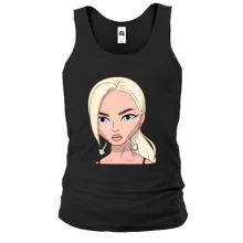 Мужская майка Art. Blonde angry