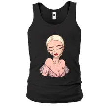 Мужская майка Art. Blonde crying