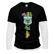 Комбинированный лонгслив Tetris