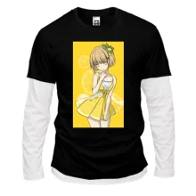 Комбинированный лонгслив Lemon Girl