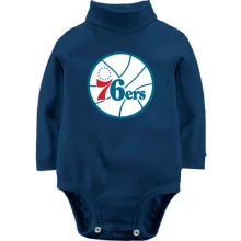Детское боди с длинным рукавом Philadelphia 76ers