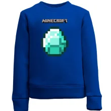 Детский свитшот Minecraft Диамант