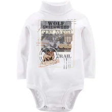 Дитяче боді з довгим рукавом wolf greenwood