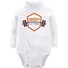 Детское боди с длинным рукавом crossfit elite training