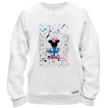 Свитшот Minnie Mouse paint atr