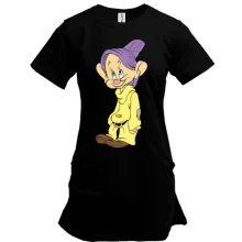 Удлиненная футболка Dopey art