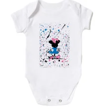 Детское боди Minnie Mouse paint atr