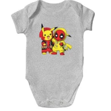 Детское боди Stitch and mickey mouse