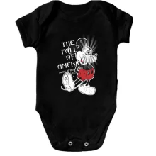 Детское боди Mickey Mouse The Fall of America