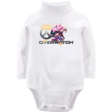 Детское боди с длинным рукавом Overwatch meka