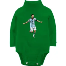 Детское боди с длинным рукавом c Lionel Messi
