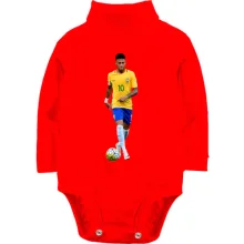 Детское боди с длинным рукавом c Neymar 2