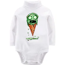 Детское боди с длинным рукавом Ice cream Morty