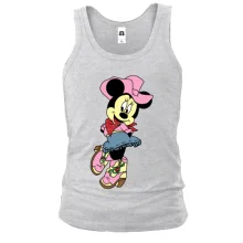 Мужская майка Minnie Mouse cowboy.