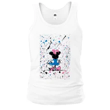 Мужская майка Minnie Mouse paint atr