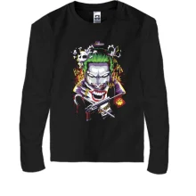 Детский лонгслив Joker smile art