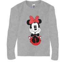 Детский лонгслив Minnie Mouse smiles